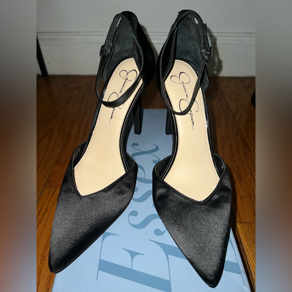 Jessica Simpson Satin Heels